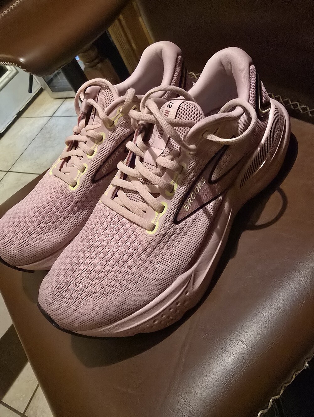 Brooks Women's Light Pink Running Sneakers